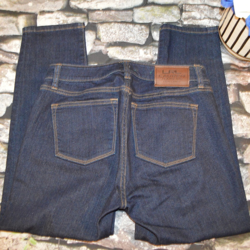 Lauren Ralph Lauren Women Blue Denim Jeans Size 2P